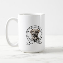 Labrador Retriever Credo Kaffemugg