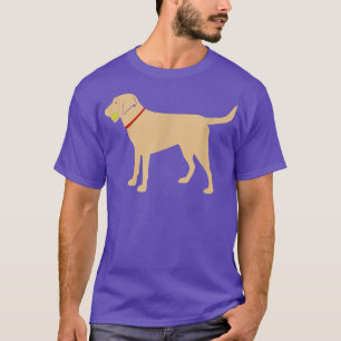 Labrador Retriever Fetch, Gul lab Play Boll T Shirt