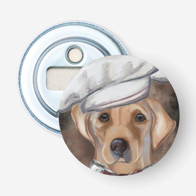 Labrador Retriever  Flasköppnare (Framsidan)