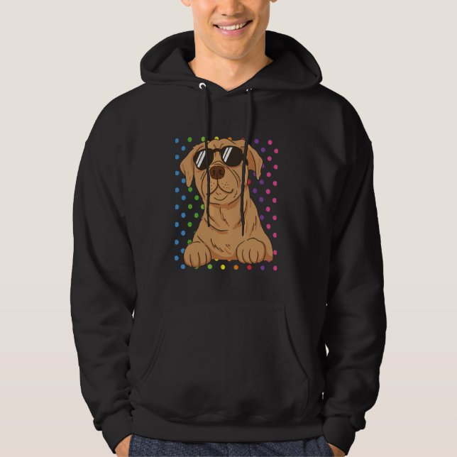 LABRADOR Retriever for Labour Retriever Owner Hoodie (Framsida)