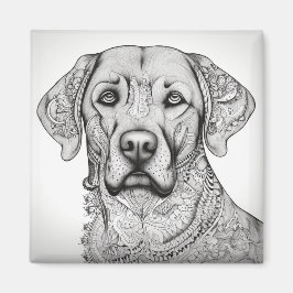 Labrador Retriever Fridge Magnet