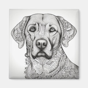 Labrador Retriever Fridge Magnet