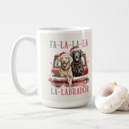 Labrador Retriever Funny jul Hund Coffee Mugg