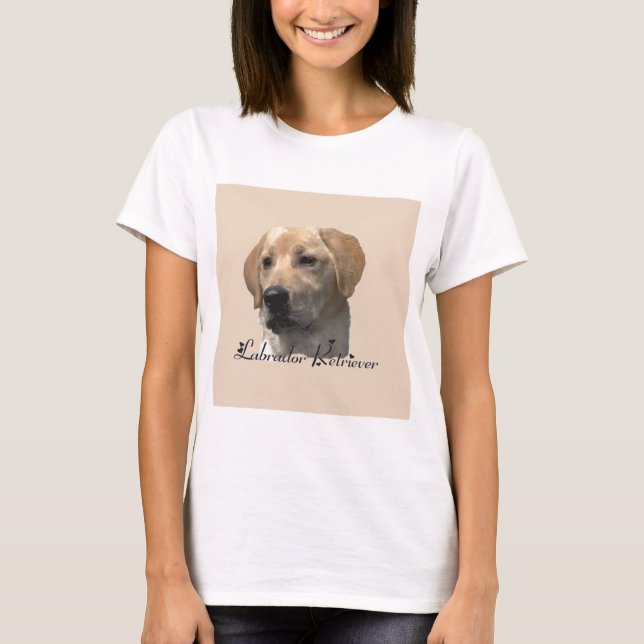 Labrador Retriever-gåvor Tee Shirt (Framsida)