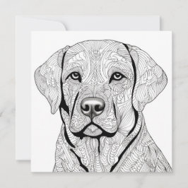 Labrador Retriever Gift-kort Inbjudningar