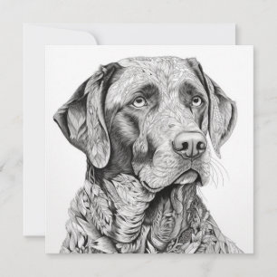 Labrador Retriever Gift-kort Inbjudningar