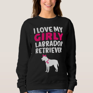 Labrador Retriever Girl Girly Hund Gender Reveal C T Shirt
