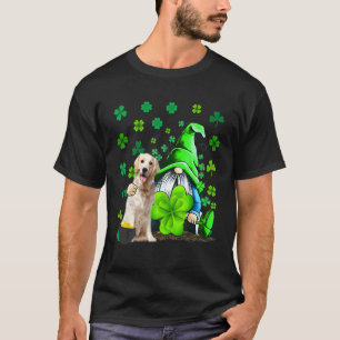 Labrador Retriever Gnome C Shamrock St Patrick's T Shirt