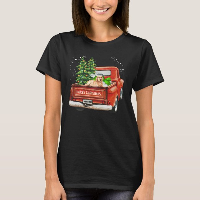 Labrador Retriever God jul Lab T Shirt (Framsida)