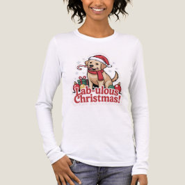 Labrador retriever God Jul T Shirt