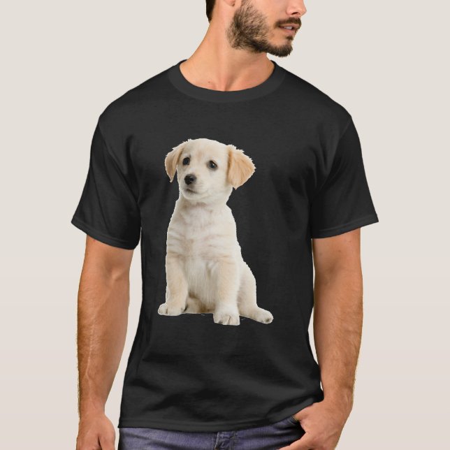 Labrador Retriever Golden Retriever Boston Terrier T Shirt (Framsida)