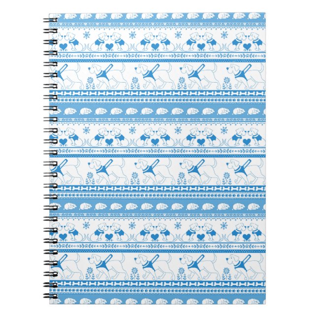 Labrador Retriever Guide Dog Tale Plain Notebook Anteckningsbok (Framsidan)