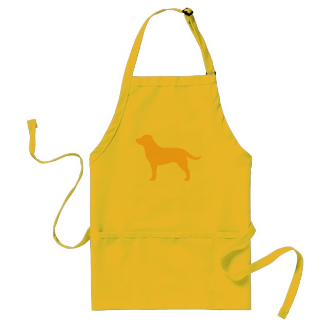 Labrador Retriever (gul) Förkläde (Framsidan)