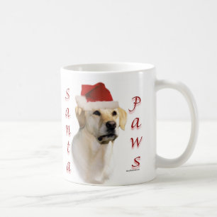Labrador Retriever (gult) Santa Tassar Kaffemugg
