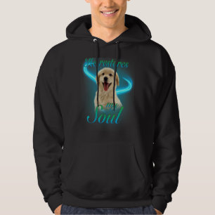 Labrador Retriever han återger min sjö Hundägare Hoodie