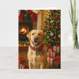 Labrador Retriever Holiday Card Helgkort