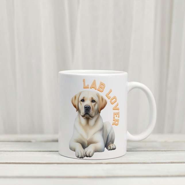 Labrador Retriever Hund älskare Kaffemugg (Skapare uppladdad)