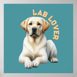 Labrador Retriever Hund älskare Poster