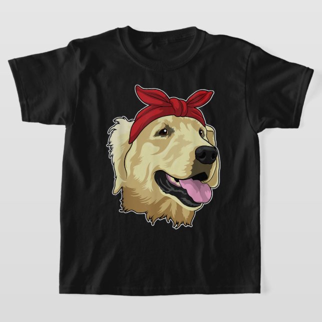Labrador Retriever Hund älskare T Shirt (Laydown)