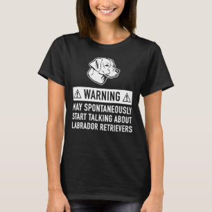 Labrador Retriever Hund älskare T Shirt