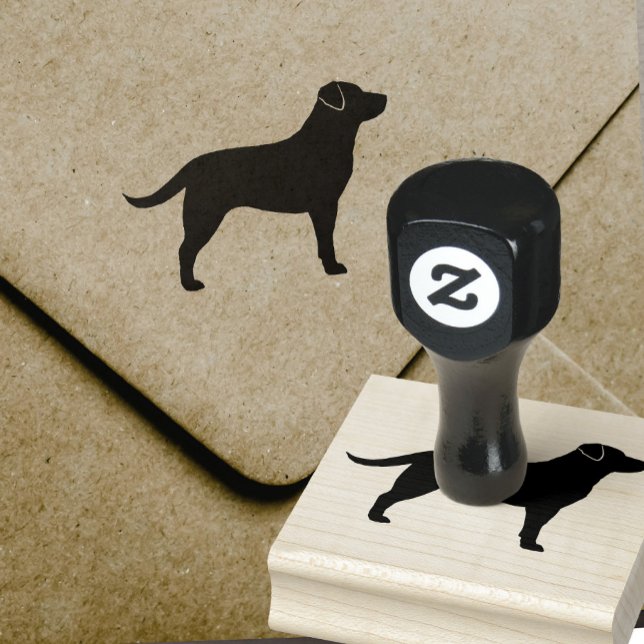 Labrador Retriever Hund aveln Silhouette Stämpel (Skapare uppladdad)