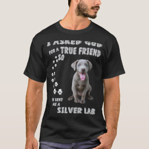 Labrador Retriever Hund Citat Mamma Pappa Print Sö T Shirt