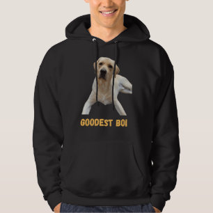 Labrador Retriever Hund Cute Hund Boi Goodest B Hoodie