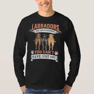Labrador Retriever Hund Funny T Shirt
