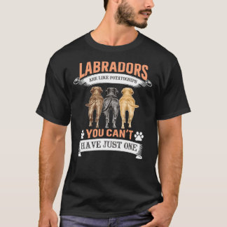 Labrador Retriever Hund Funny T Shirt