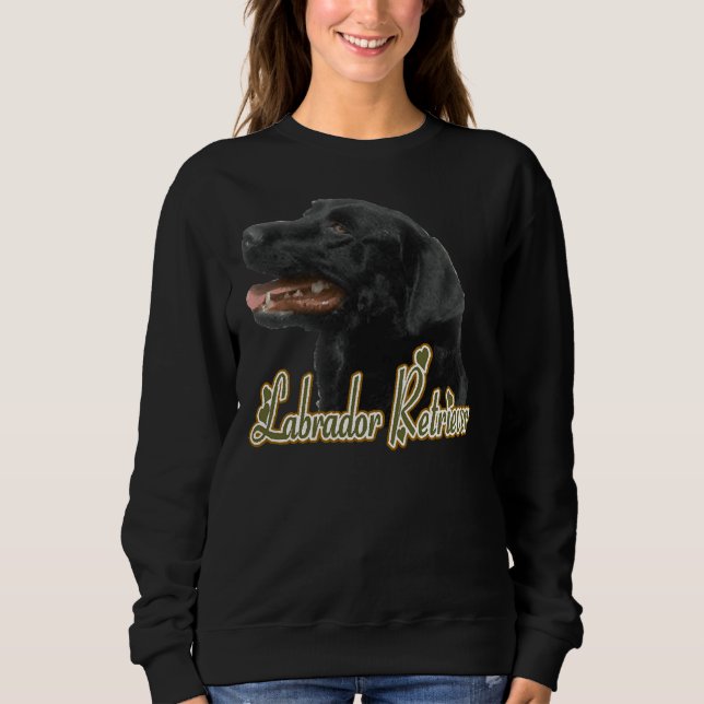 Labrador Retriever Hund Gifts T Shirt (Framsida)