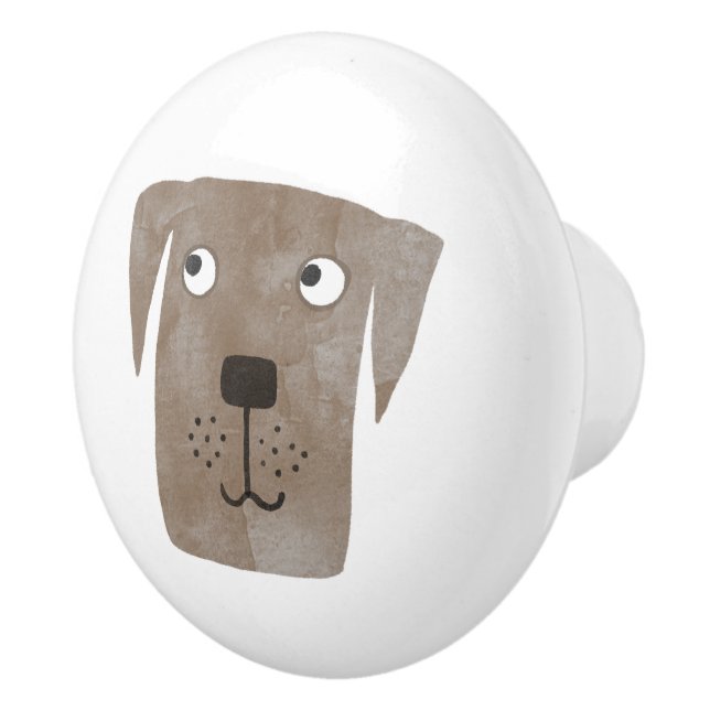 Labrador Retriever Hund Knopp (Höger)