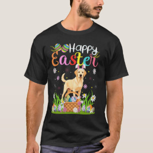Labrador Retriever Hund Påskägg Jakt Kaninöra E T Shirt