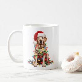 Labrador Retriever Hund Puppy jul Kaffemugg