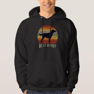 Labrador Retriever Hund Retro 5 Hoodie