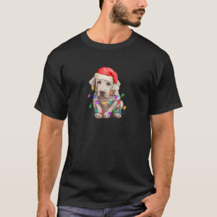 Labrador Retriever Hund Santa Hat BeSnym Christm T Shirt