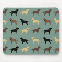 Labrador Retriever Hund Silhouettes Mönster Labs