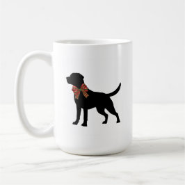 Labrador Retriever Hund Siluett Kaffe Mugg