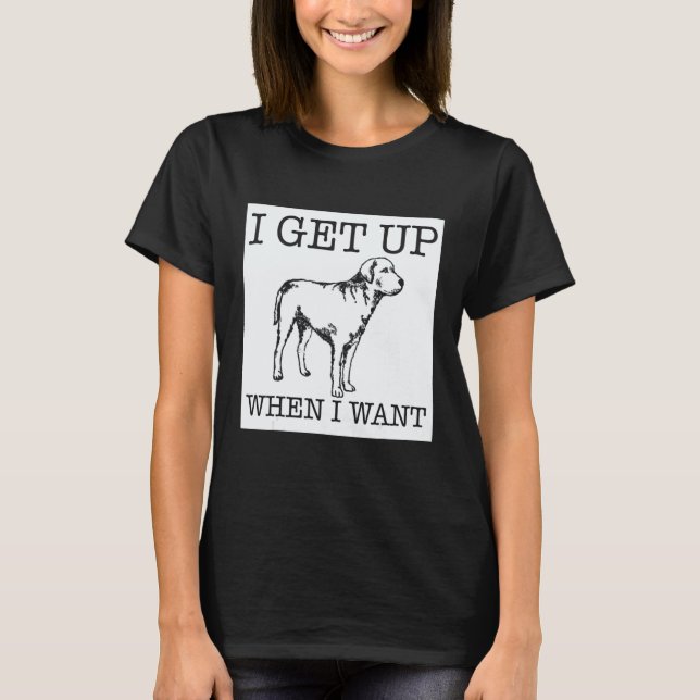 Labrador Retriever hund T Shirt (Framsida)