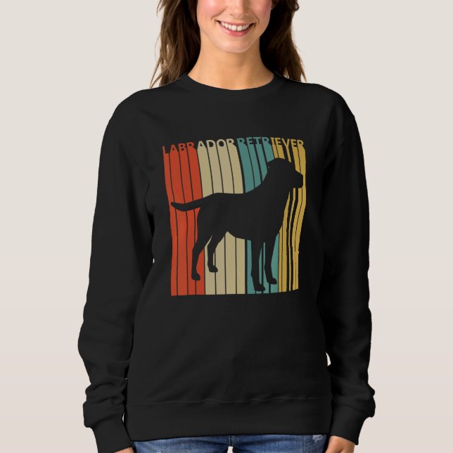 Labrador Retriever Hund T Shirt (Framsida)