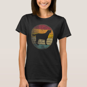 Labrador Retriever Hund Vintage Distress Retro Si T Shirt