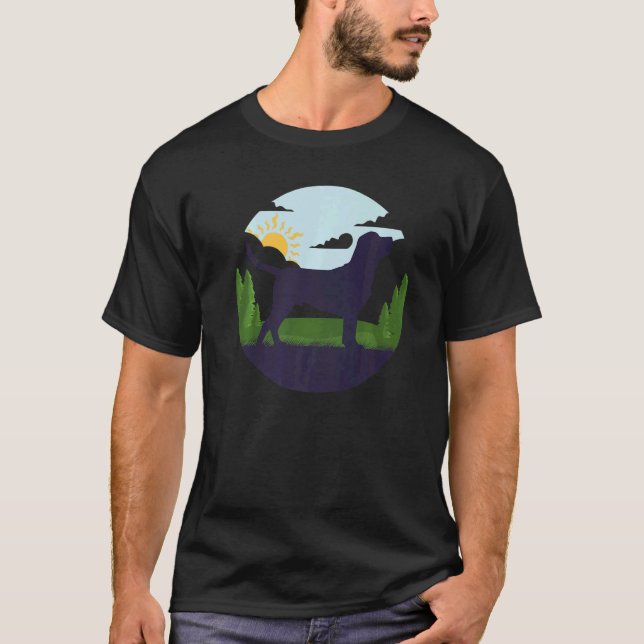 Labrador Retriever Hundras  25 T Shirt (Framsida)