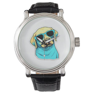 Labrador Retriever i Coola Sunglasses Classic T-Sh Armbandsur