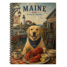 Labrador Retriever i Maine Vintage Resekonst