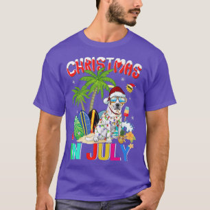 Labrador Retriever i Santa Hat Sunglasses Christm T Shirt