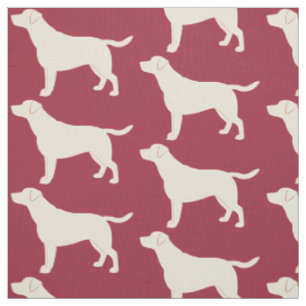 Labrador Retriever i Silhouette Tyg