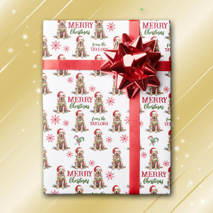 Labrador Retriever invigd i Ljus jul Presentpapper