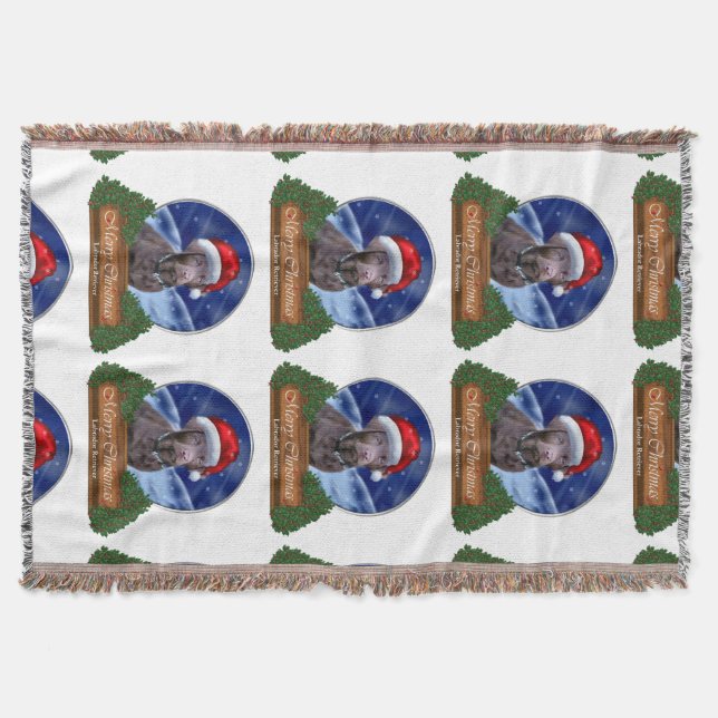 Labrador Retriever jul Filt (Framsidan)