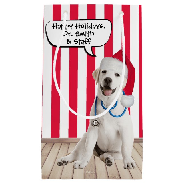 Labrador Retriever-jul för veterinär (Framsidan)