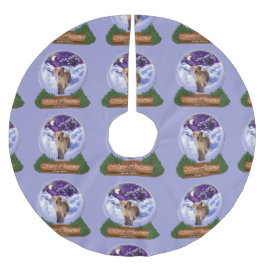 Labrador Retriever jul Julgransmatta Borstad Polyester