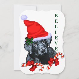 Labrador Retriever jul Julkort
